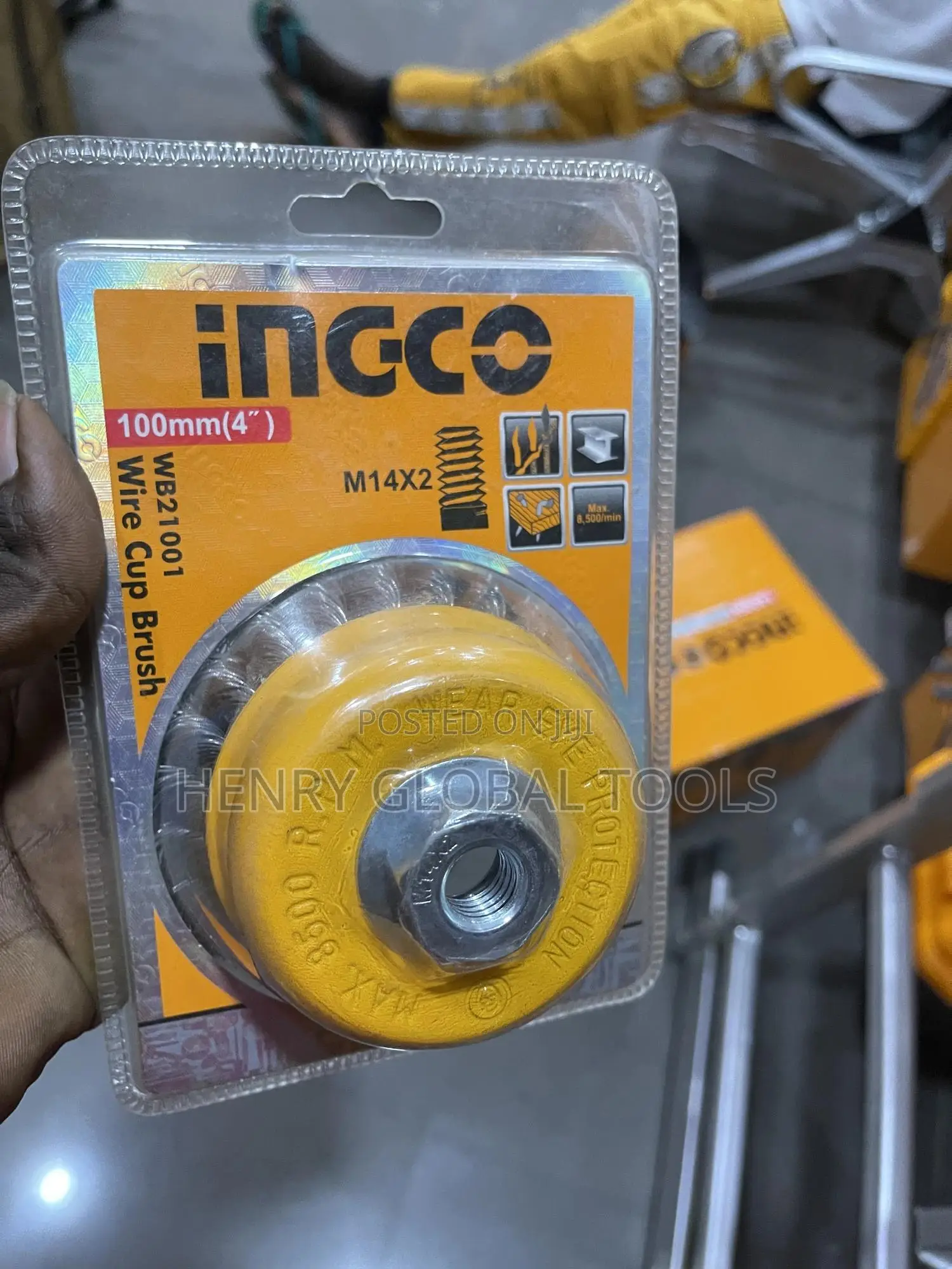 4” Ingco Cup Wire Brush