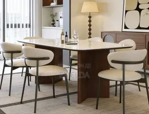 6 Seater Imported Marble Dinning