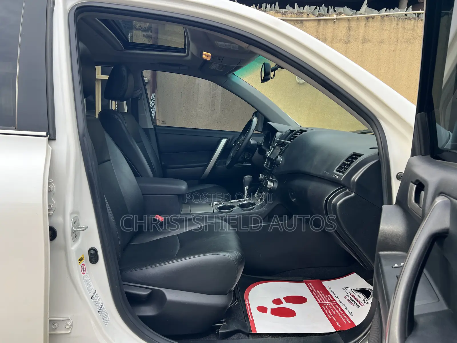 Toyota Highlander Limited 2012 White