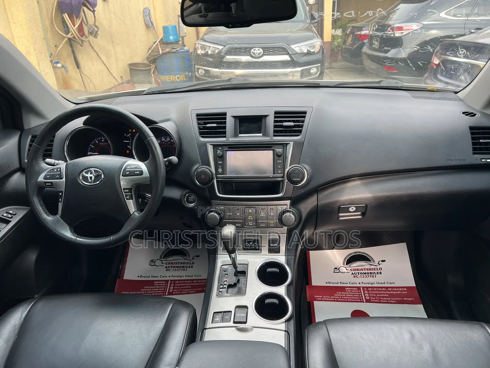 Toyota Highlander Limited 2012 White