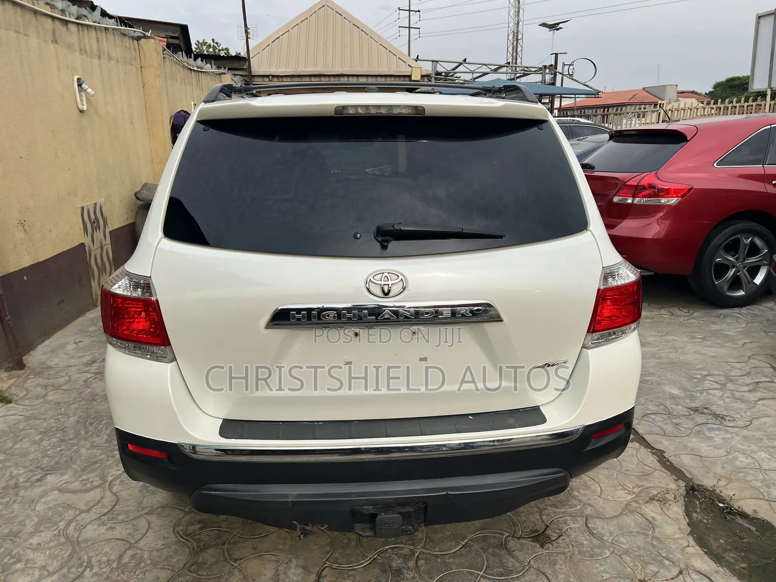 Toyota Highlander Limited 2012 White