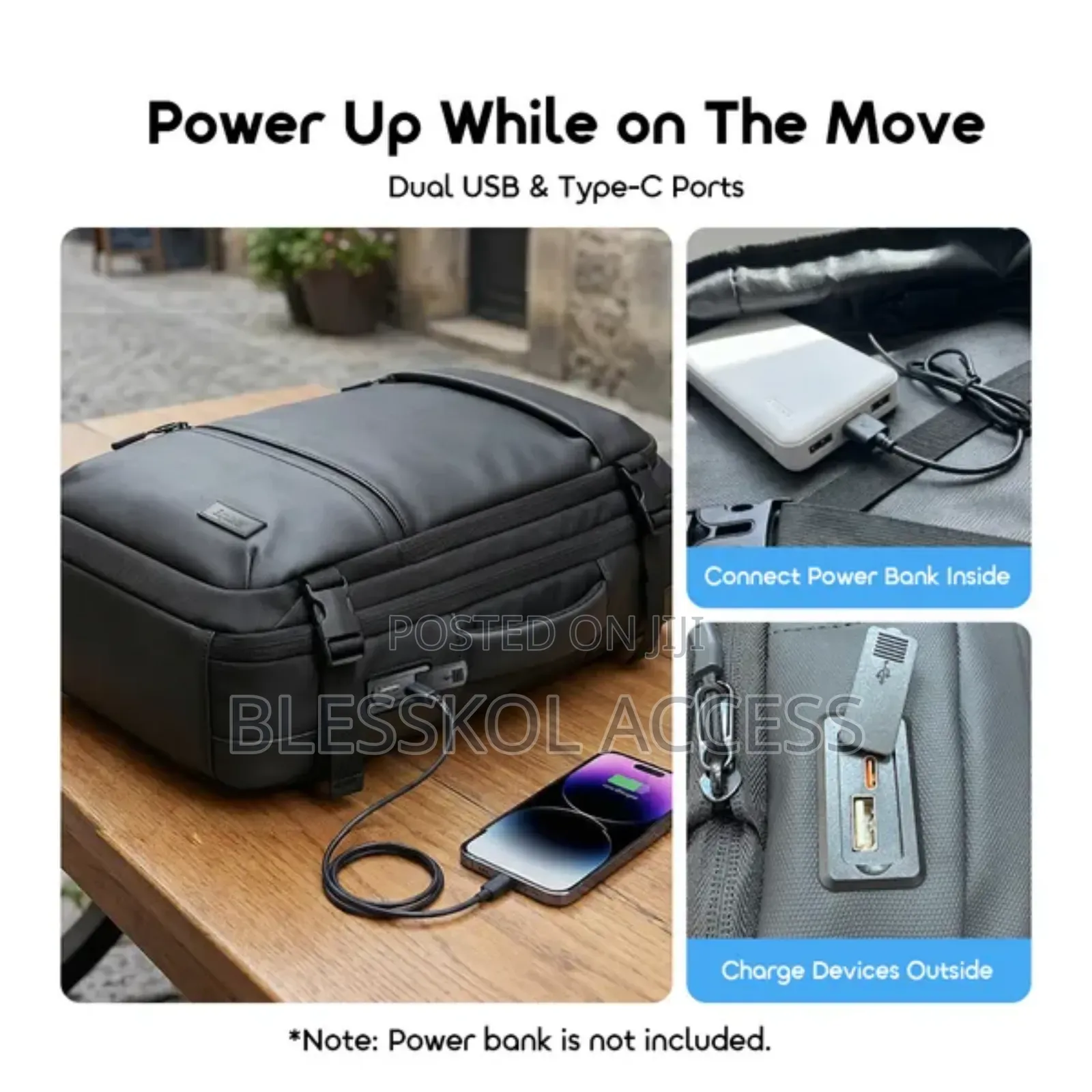 Oraimo Megacarry Expandable Business Backpack