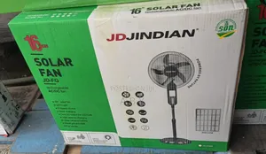 16inches Solar Rechargeable Fan With Panel