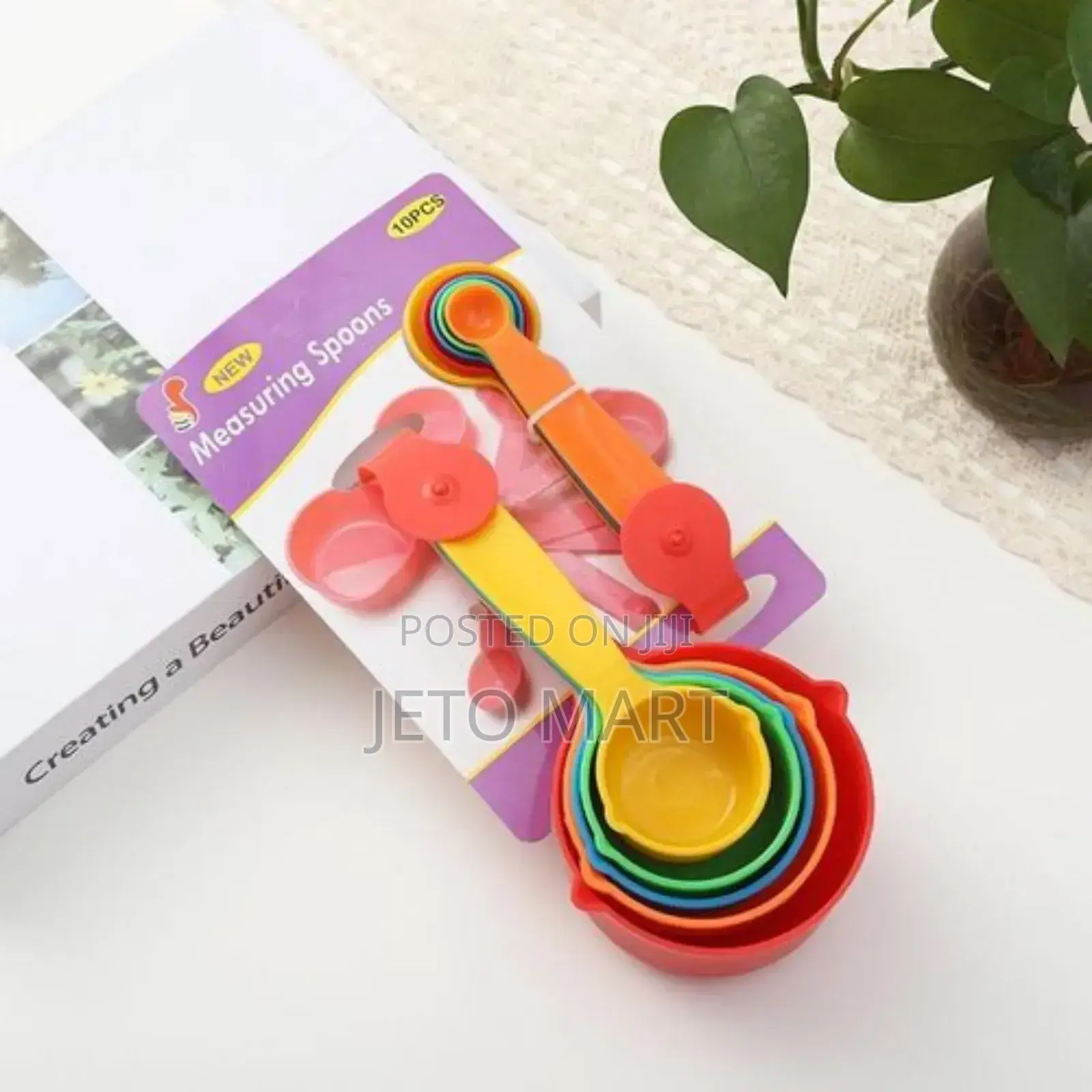 10 Pieces Kitchen Baking Measuring Cups Spoons