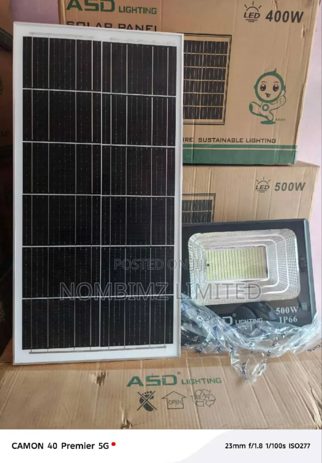 400w Asd Solar Flood Light – Ultra Bright Built to Lasting - Nombimz ...