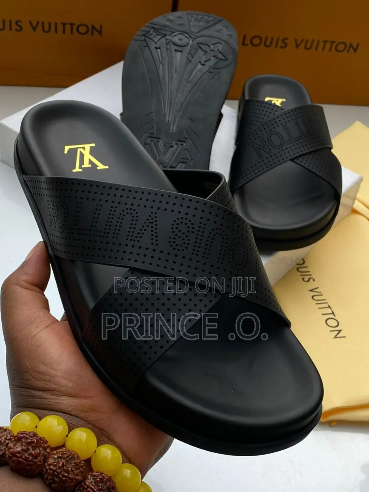 Zara Cross Leather Slippers