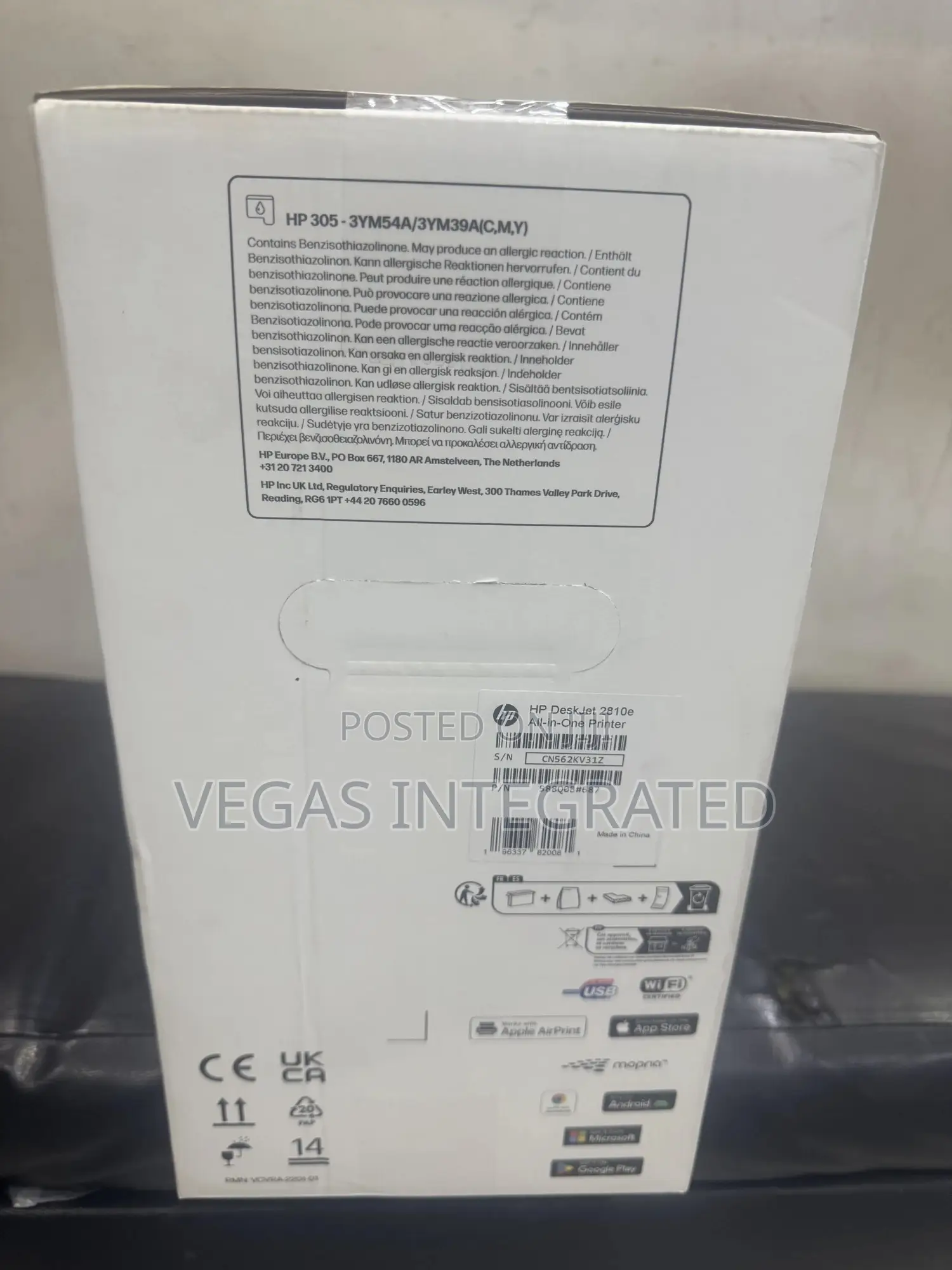 Hp Deskjet 2810e A4 Colour Multifunction Inkjet Printer