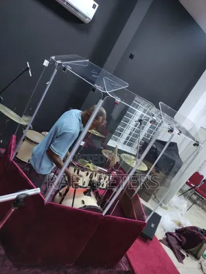 Base Padded Drum Shield With Deflectors