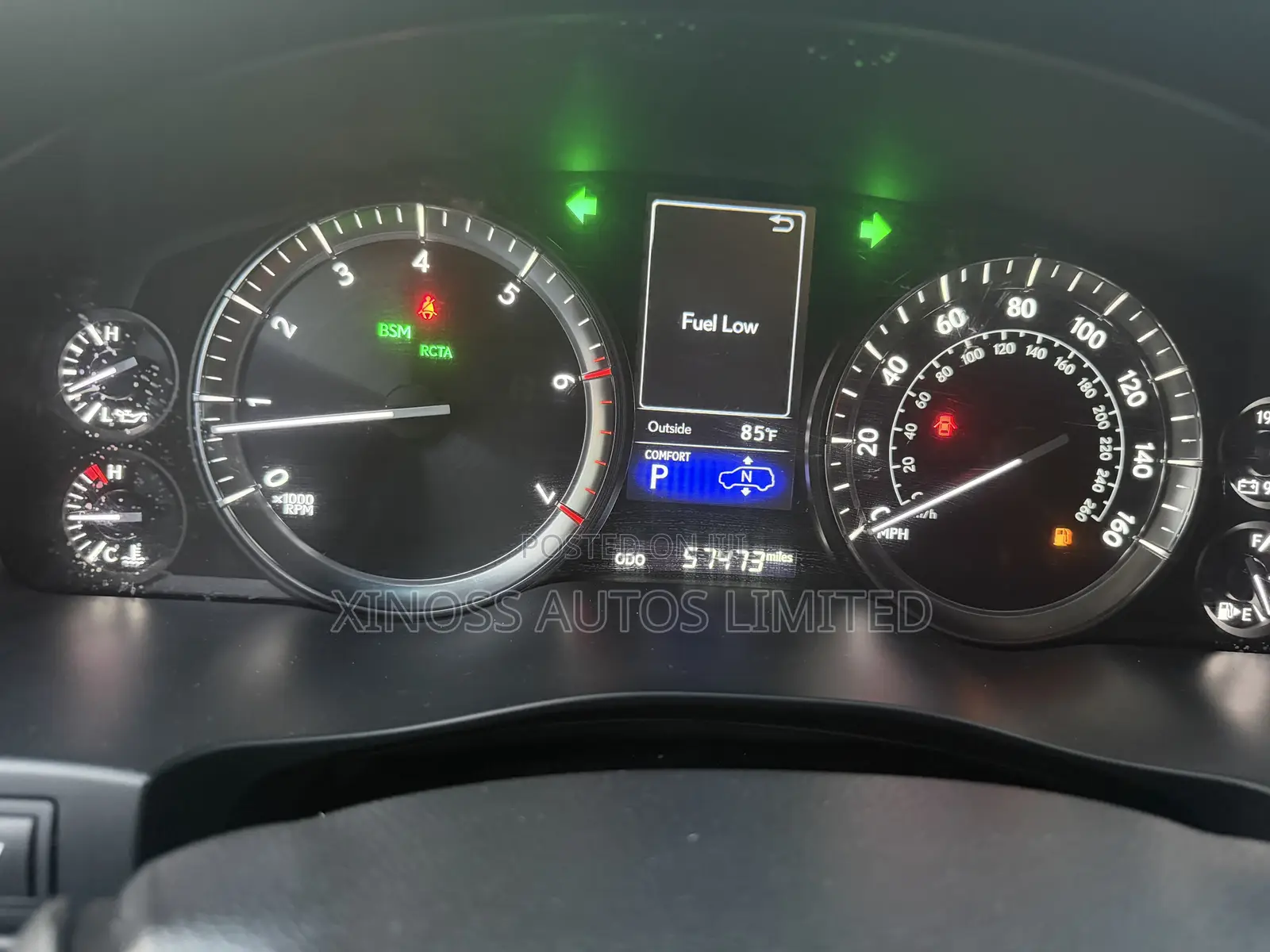Lexus LX 570 AWD 2017 Gray