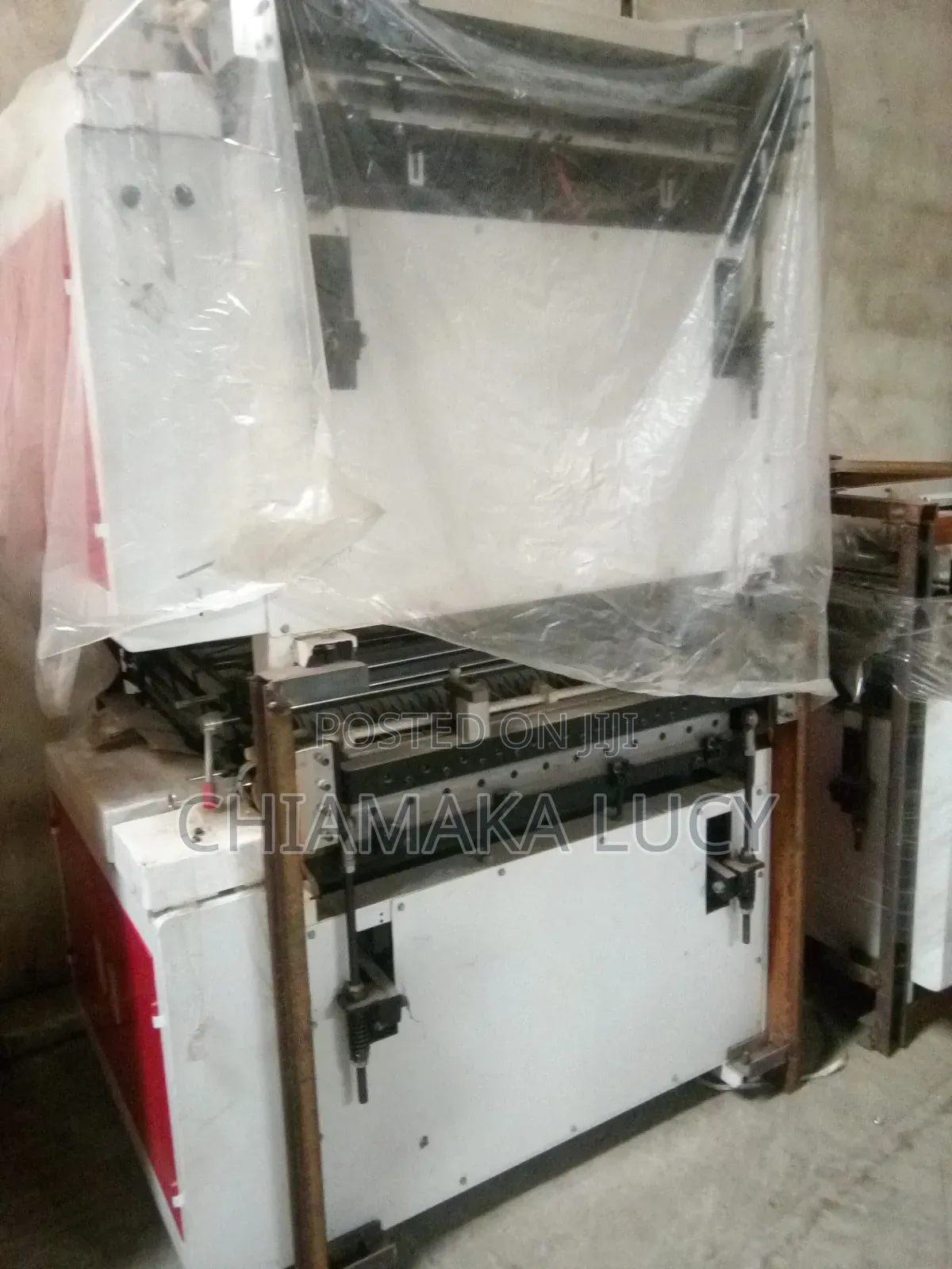 Single Deck Nylon Cutting Sealing Bag Making Machine