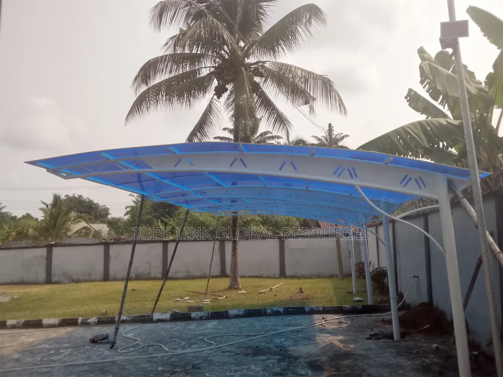 Plastic Sheet Carport