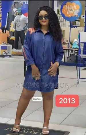 Beautiful Shot Jeans Gown
