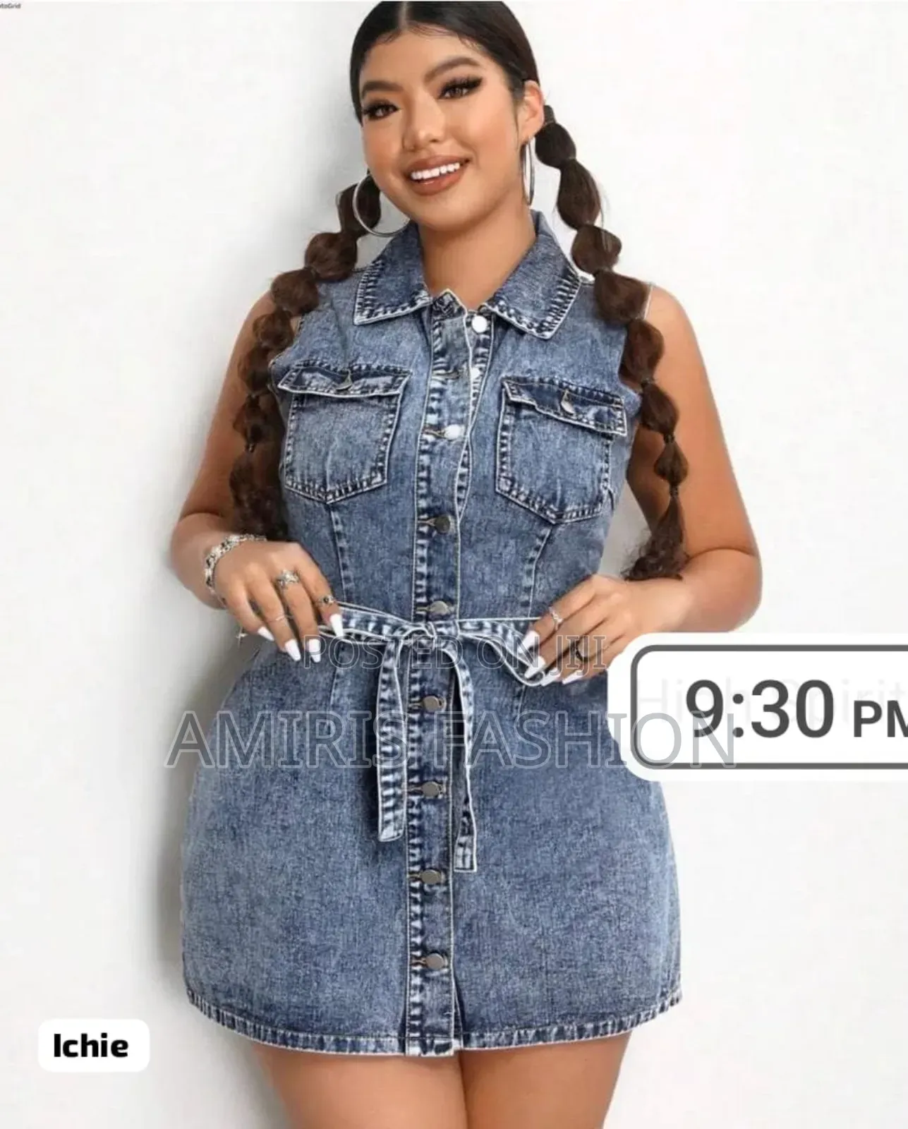 Beautiful Shot Jeans Gown