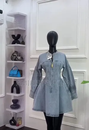 Beautiful Shot Jeans Gown