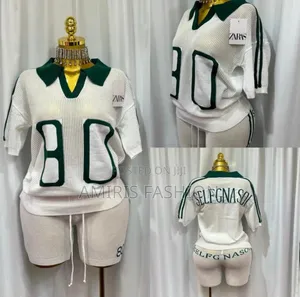 Two-Piece Jersey Shot