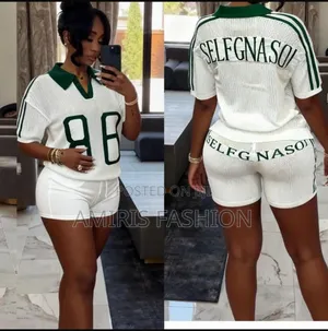 Two-Piece Jersey Shot