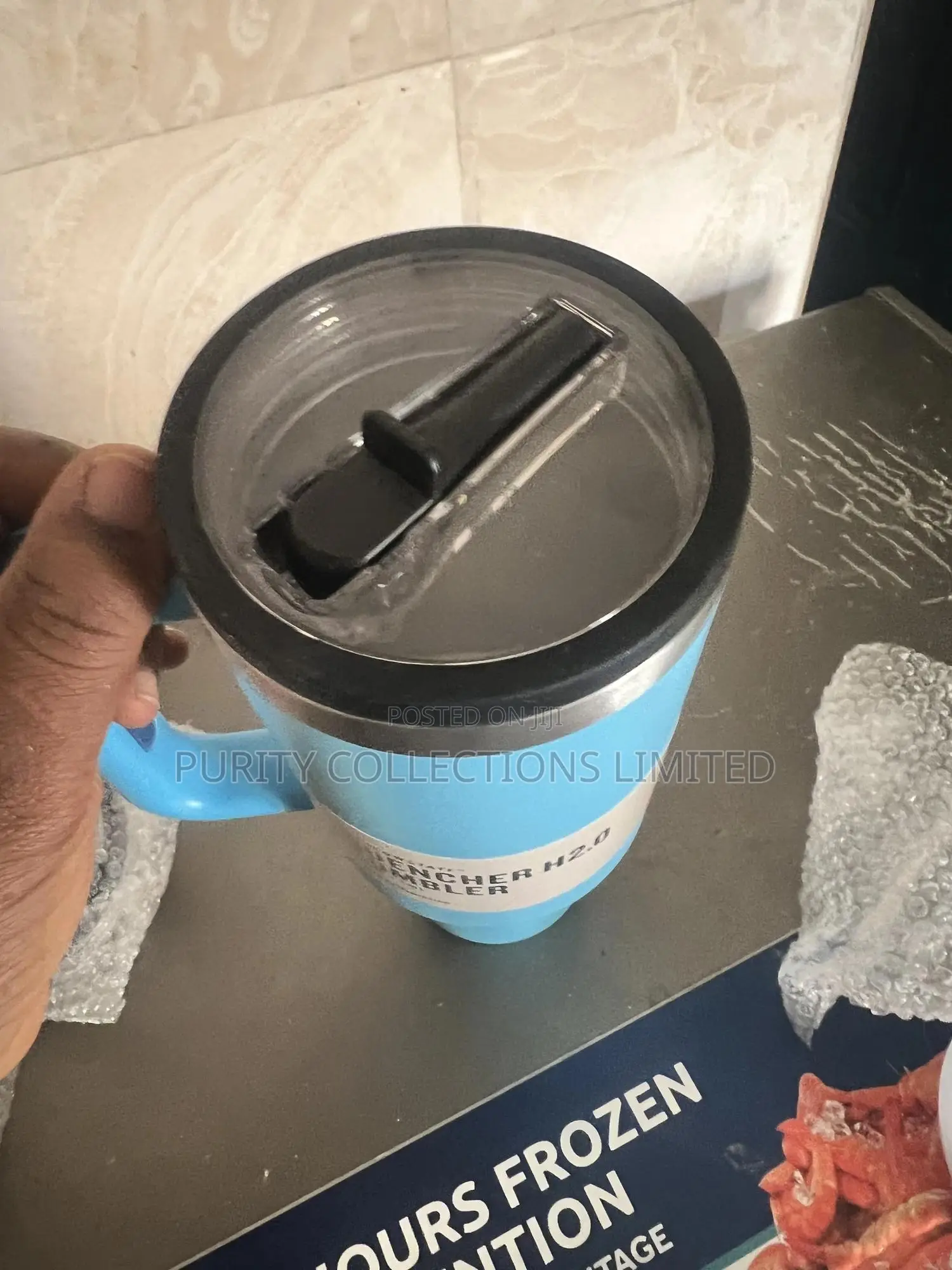 Foldable Lid for Quencher Tumbler