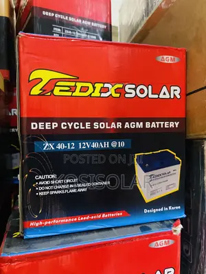 40ah 12v Zedix Solar Gel Battery