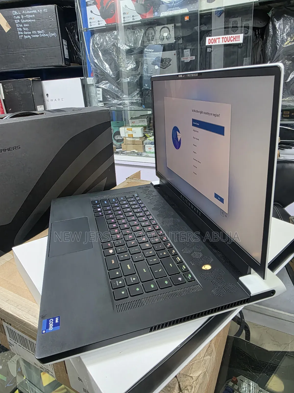 Laptop Dell Alienware X17 R2 16GB Intel Core i9 SSD 1T