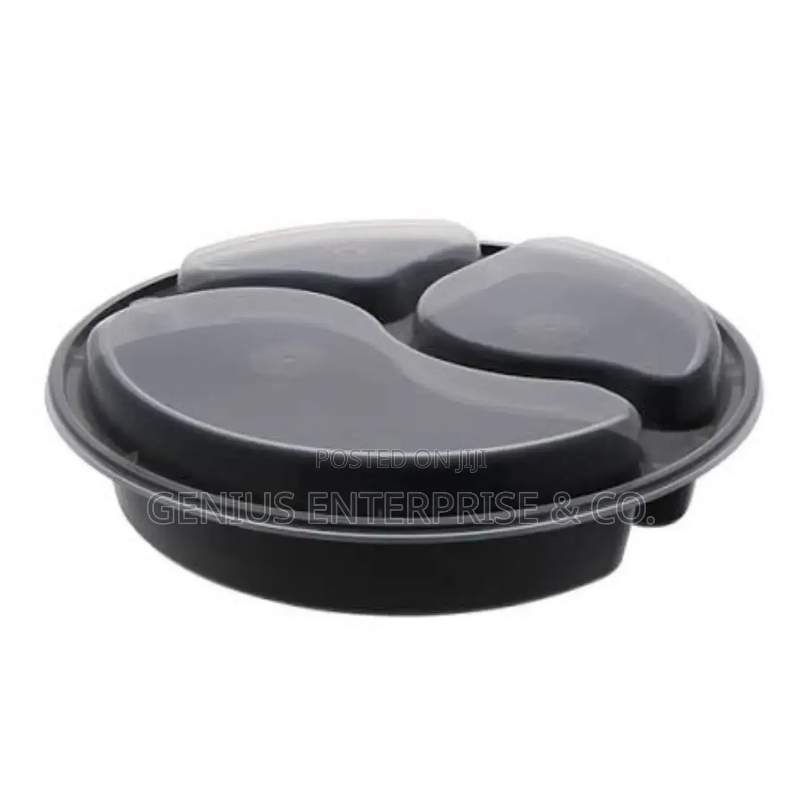 3 Compartment Food Container Pack Plate
