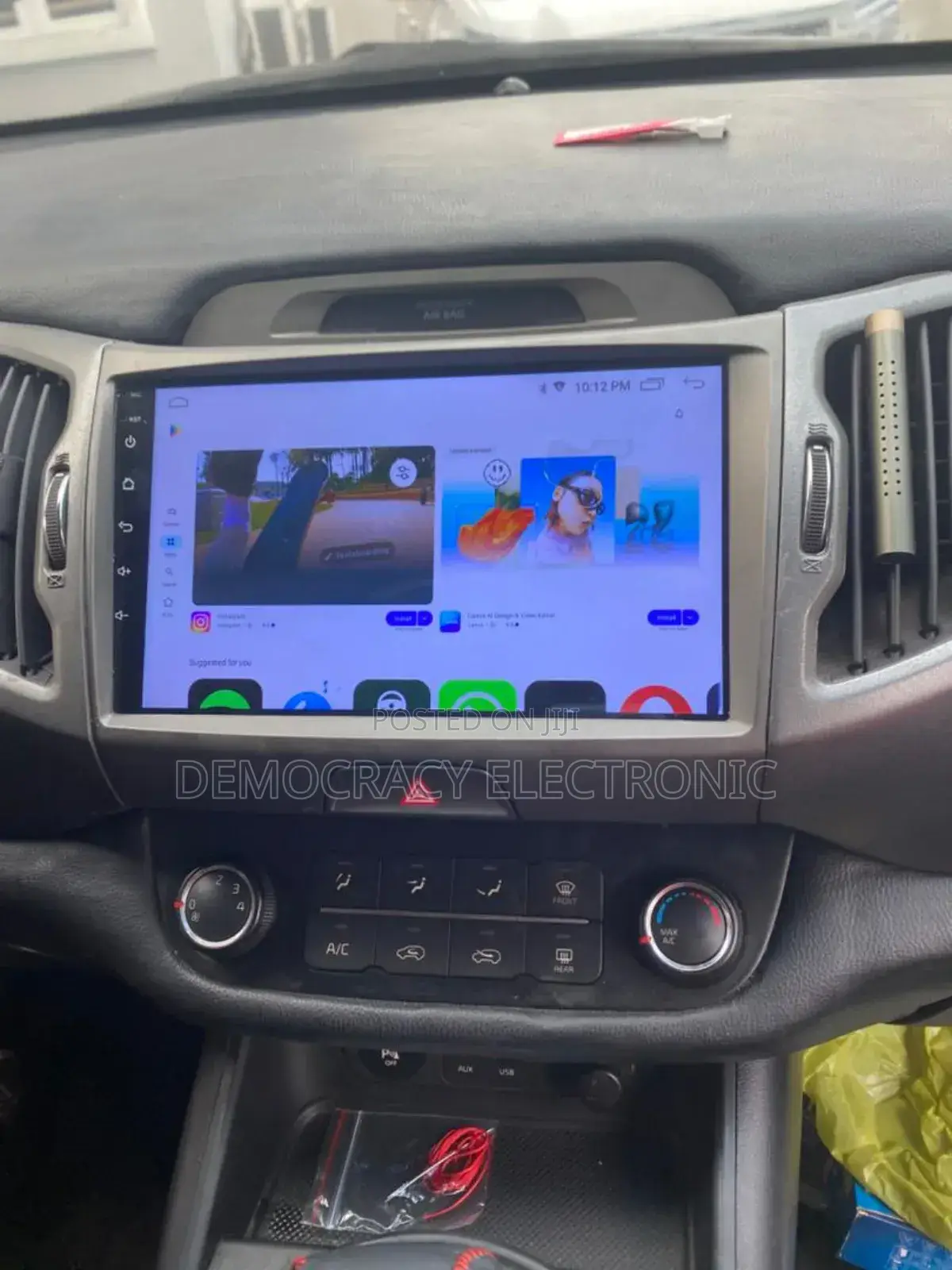 Kia Sportage (2010/2016) Android Screen With GPS Navigation (Map)