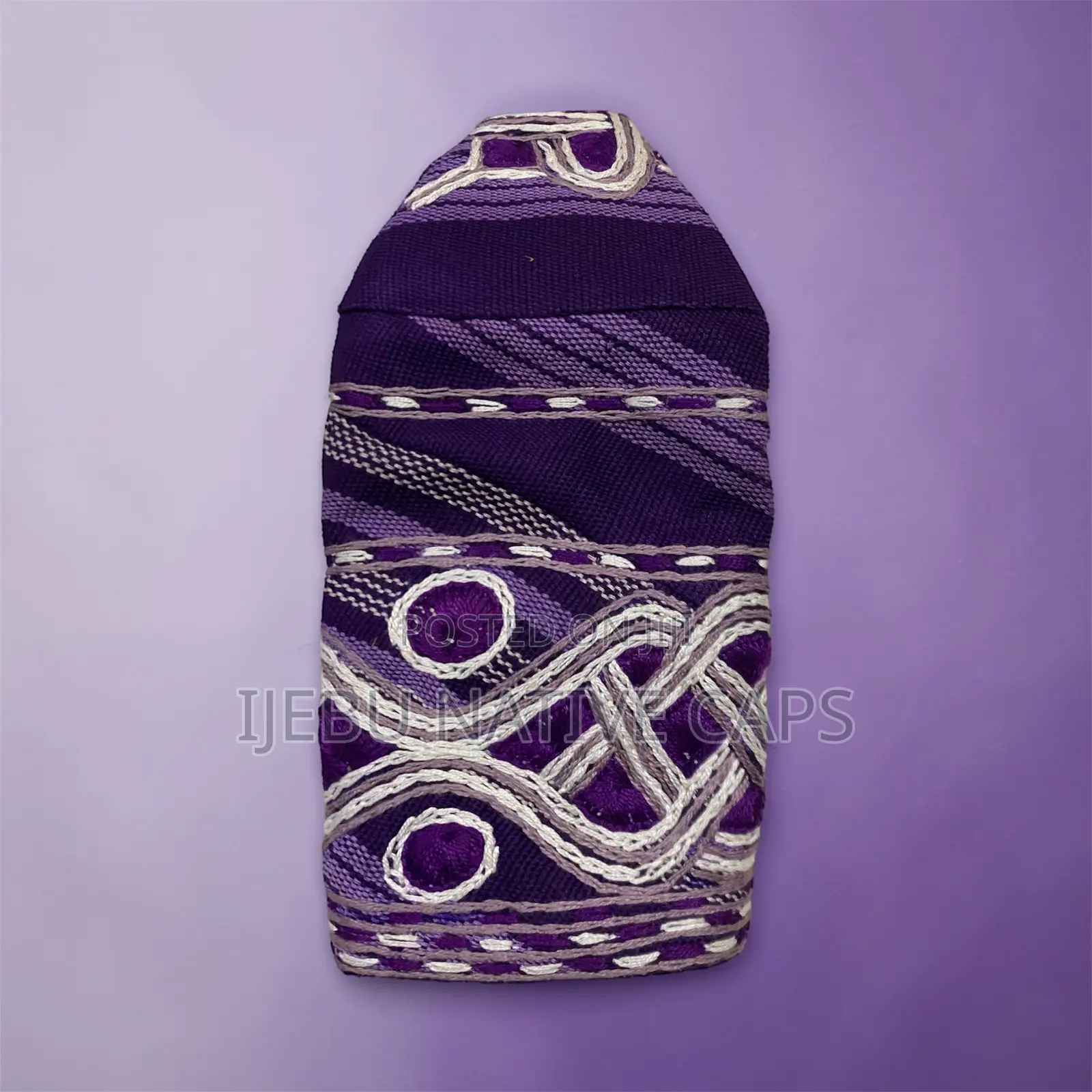 Classic Ijebu Embroidery Cap