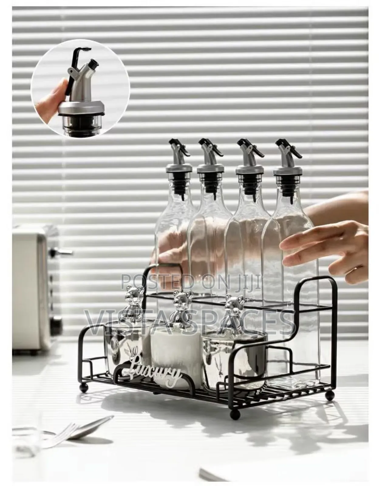 Kitchen Seasoning, Oil Dispenser Set