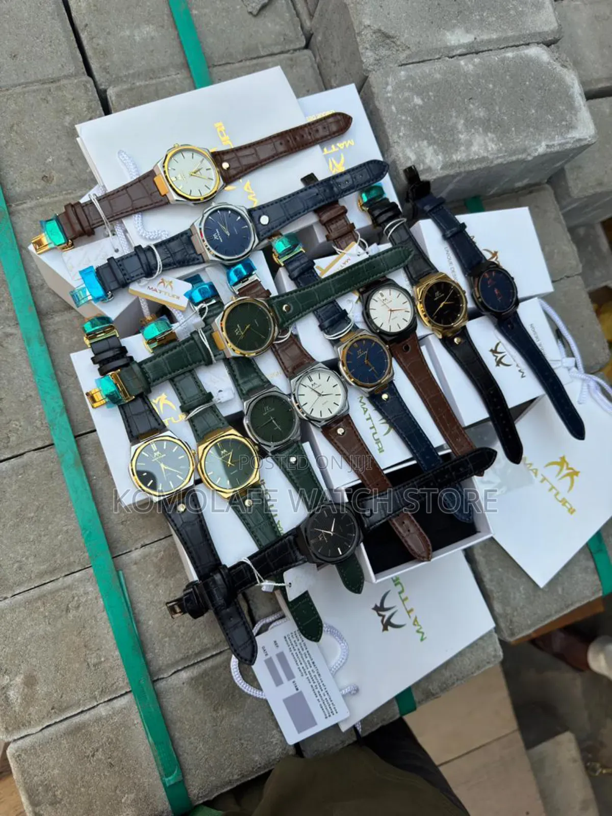 Matturi Leather Watch
