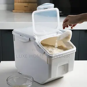 10kg Rice Bin With Cover