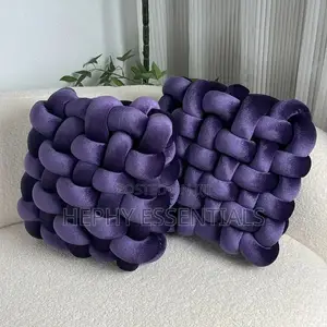 Luxury Knotted Throw Pillow