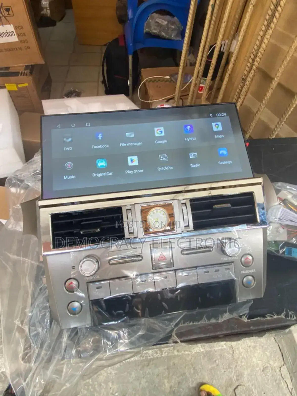 Gx 460 Lexus Android Screen With GPS Navigation System (Map)