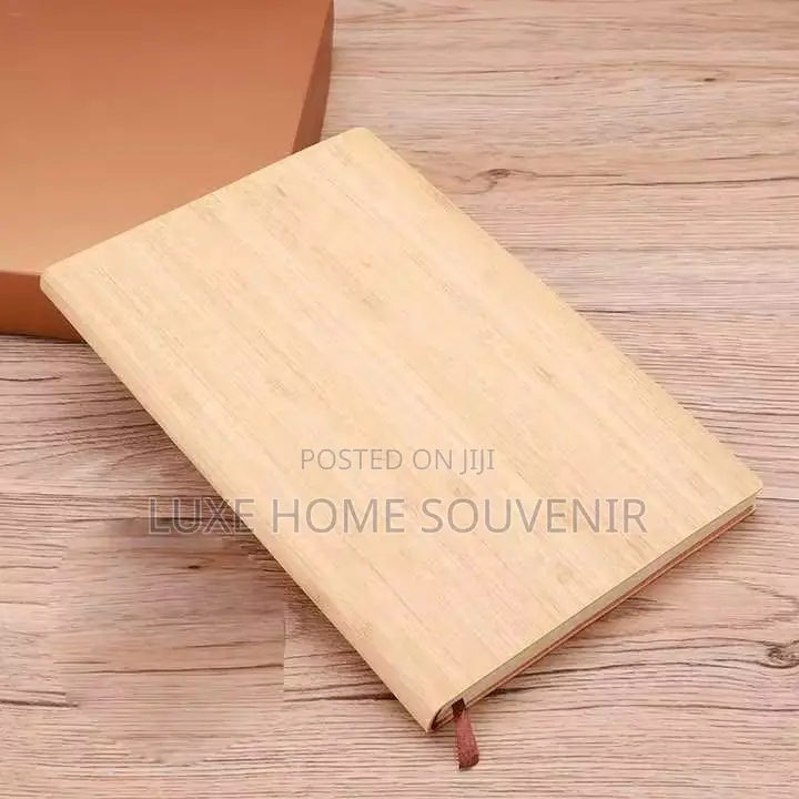 A5 Bamboo Note Book With Pen