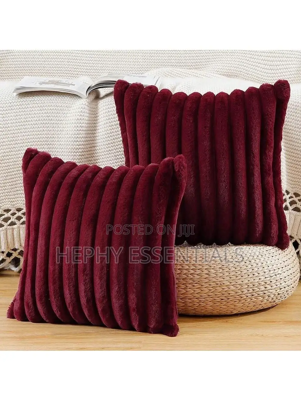 Luxury Fluffy Throw Pillow