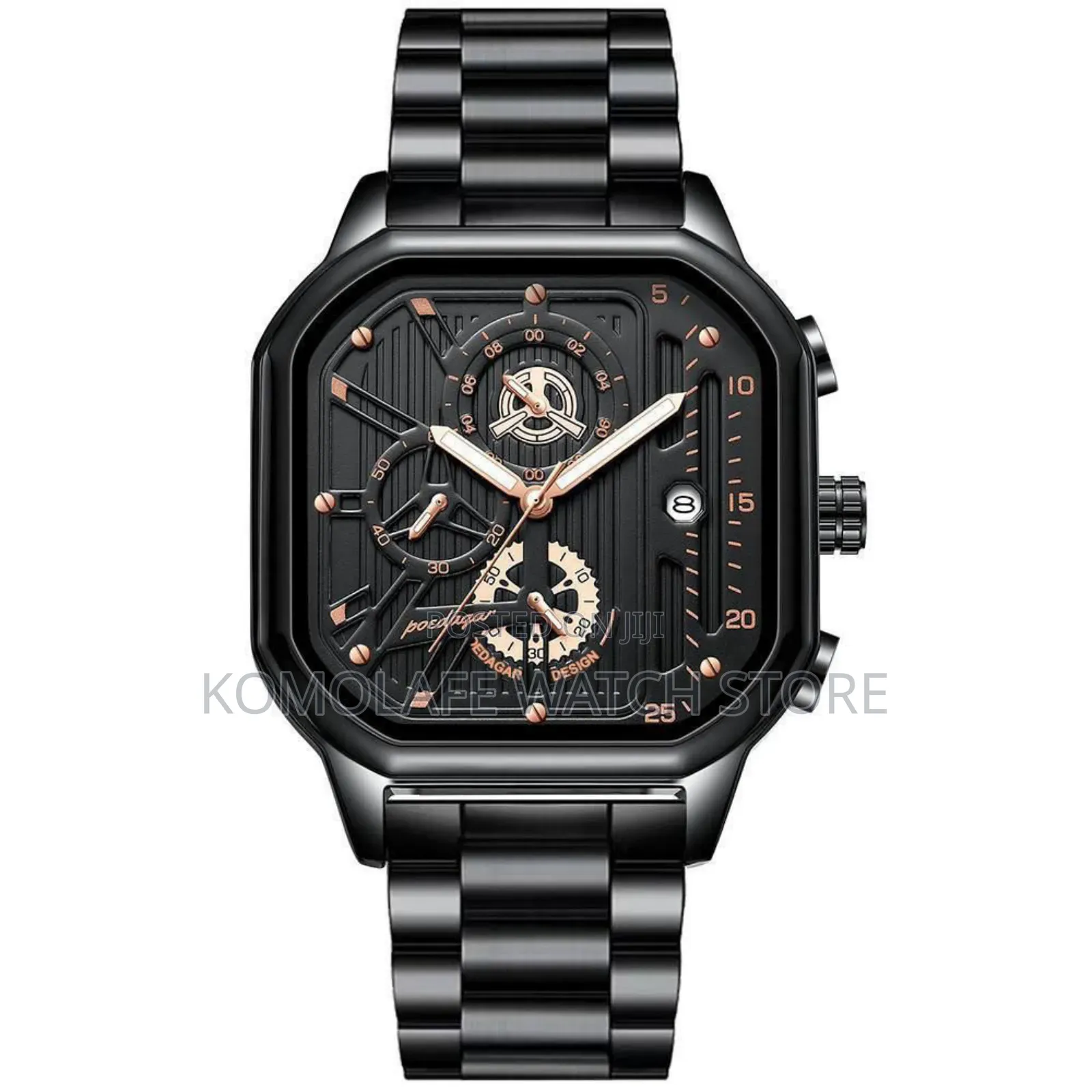 Poedagar Chronograph Chain