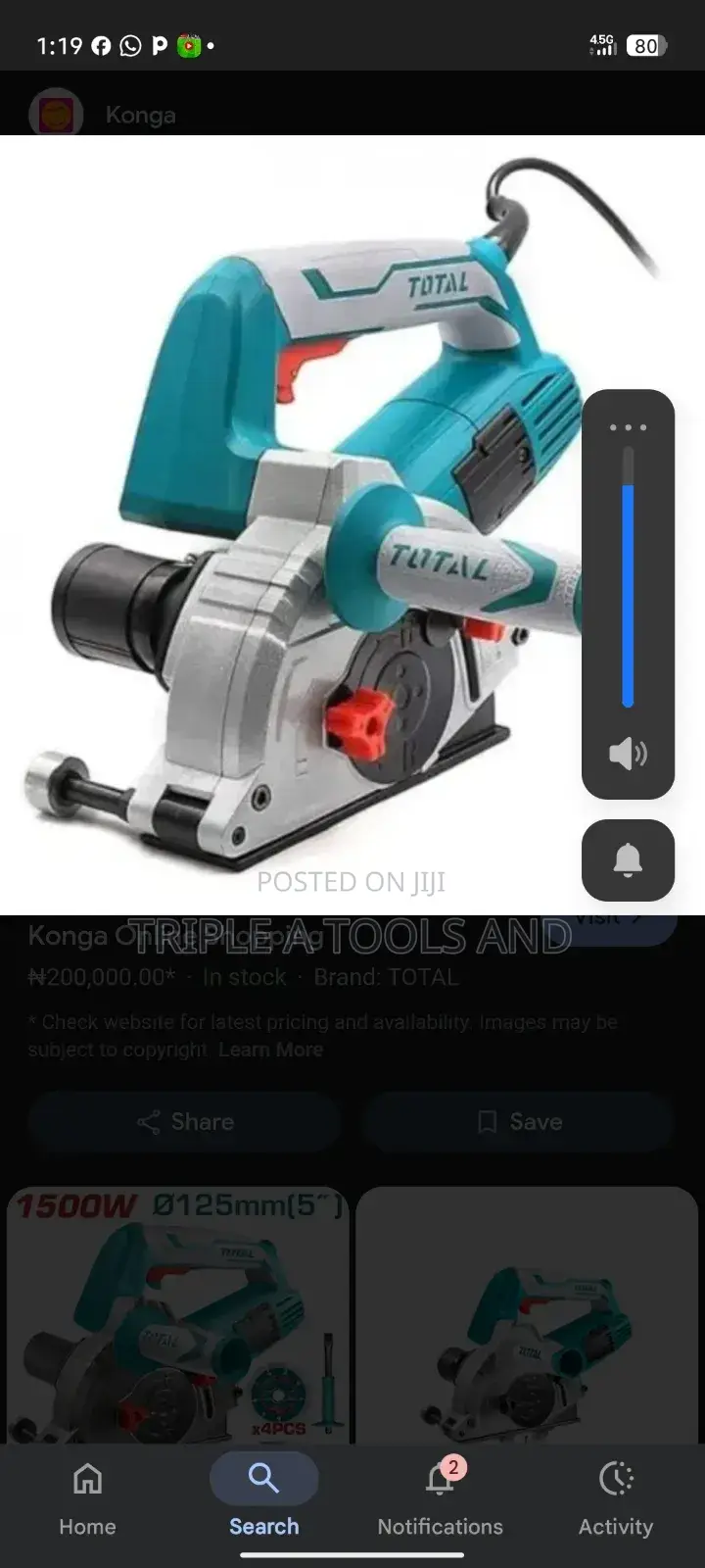 Total Wall Chaser - 1500w Product Code:
