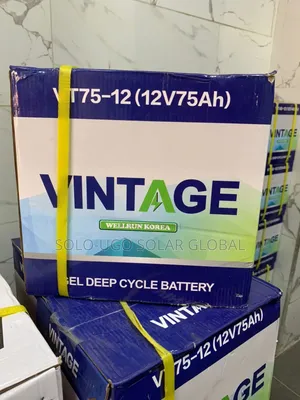 75ah 12v Vintage Deep Cycle Battery