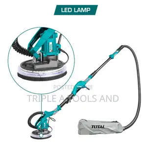 Total 1050w Electric Drywall Sander – With Dust Collection System
