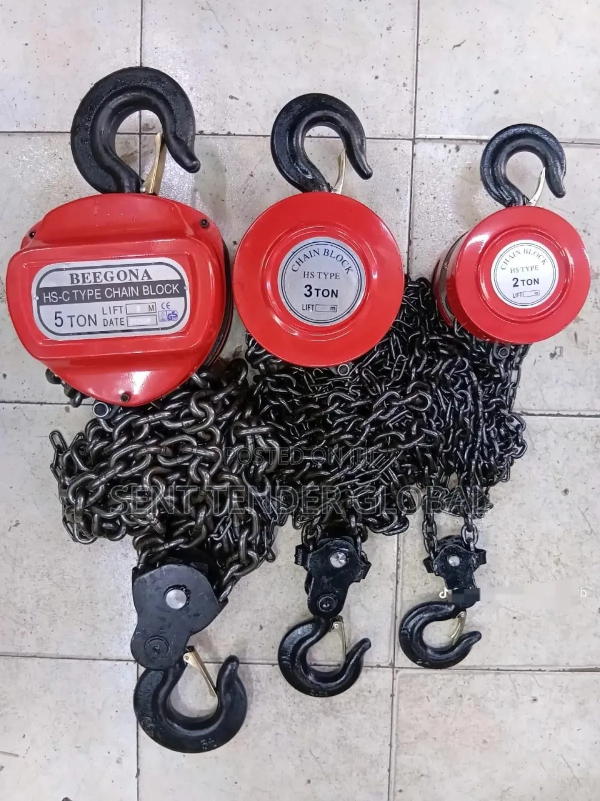 5 Tons Chain Blocks