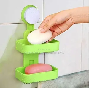 Double-Layer Wall-Mounted Soap Holders
