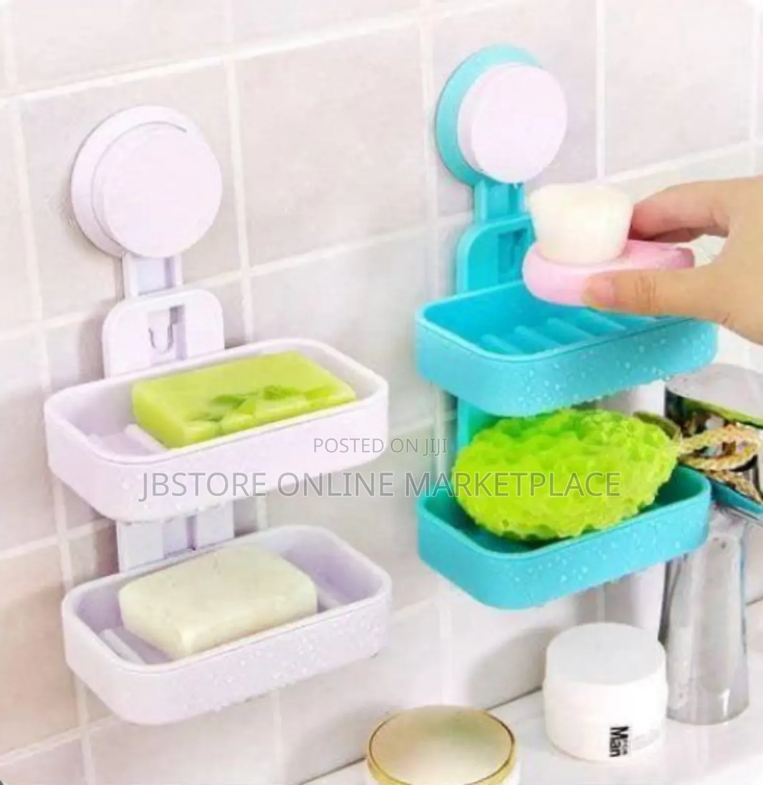 Double-Layer Wall-Mounted Soap Holders