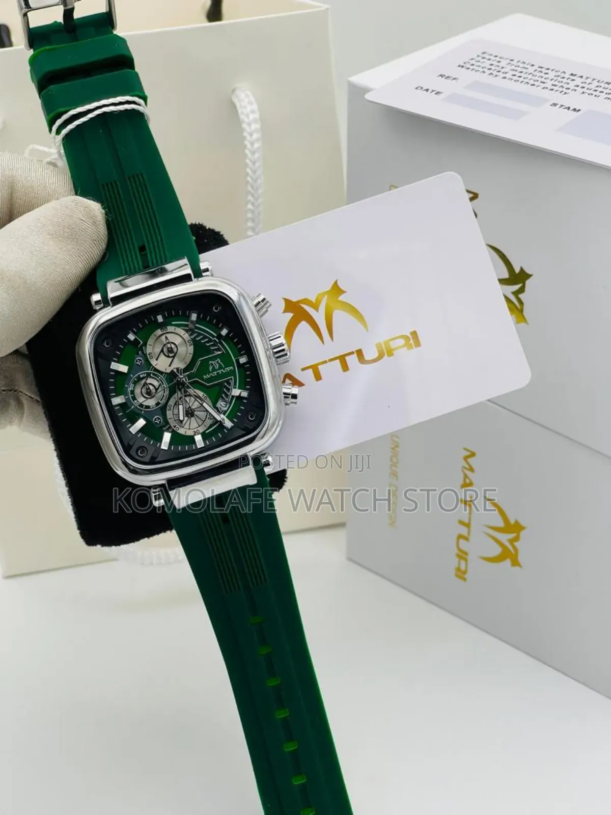 Mutturi Chronograph Rubber