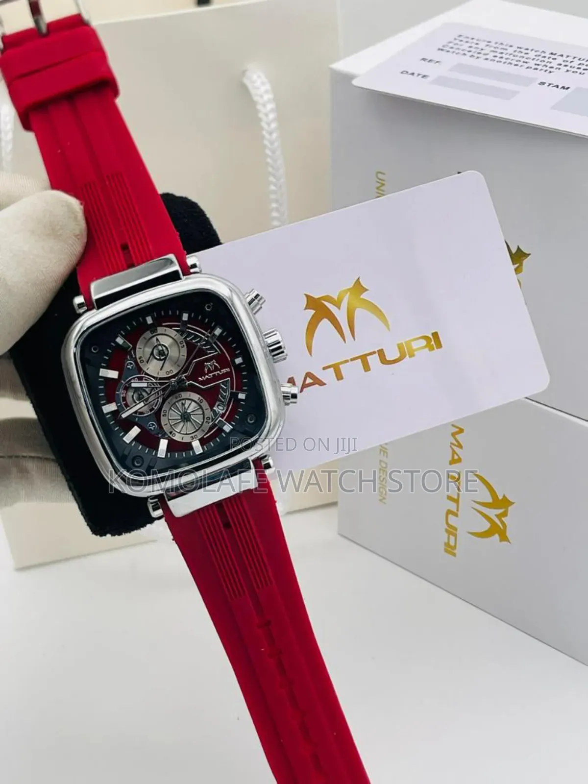Mutturi Chronograph Rubber