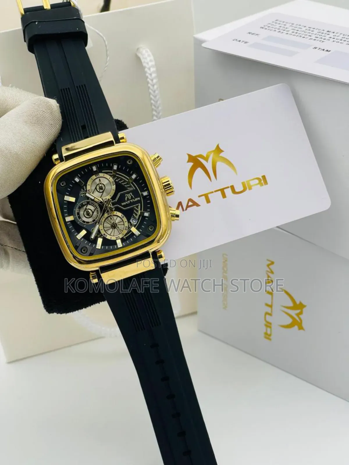 Mutturi Chronograph Rubber