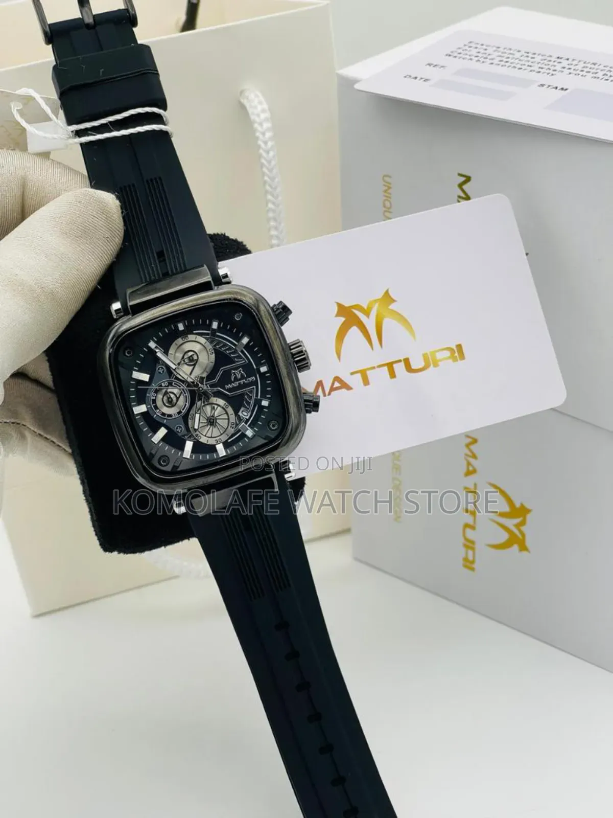 Mutturi Chronograph Rubber