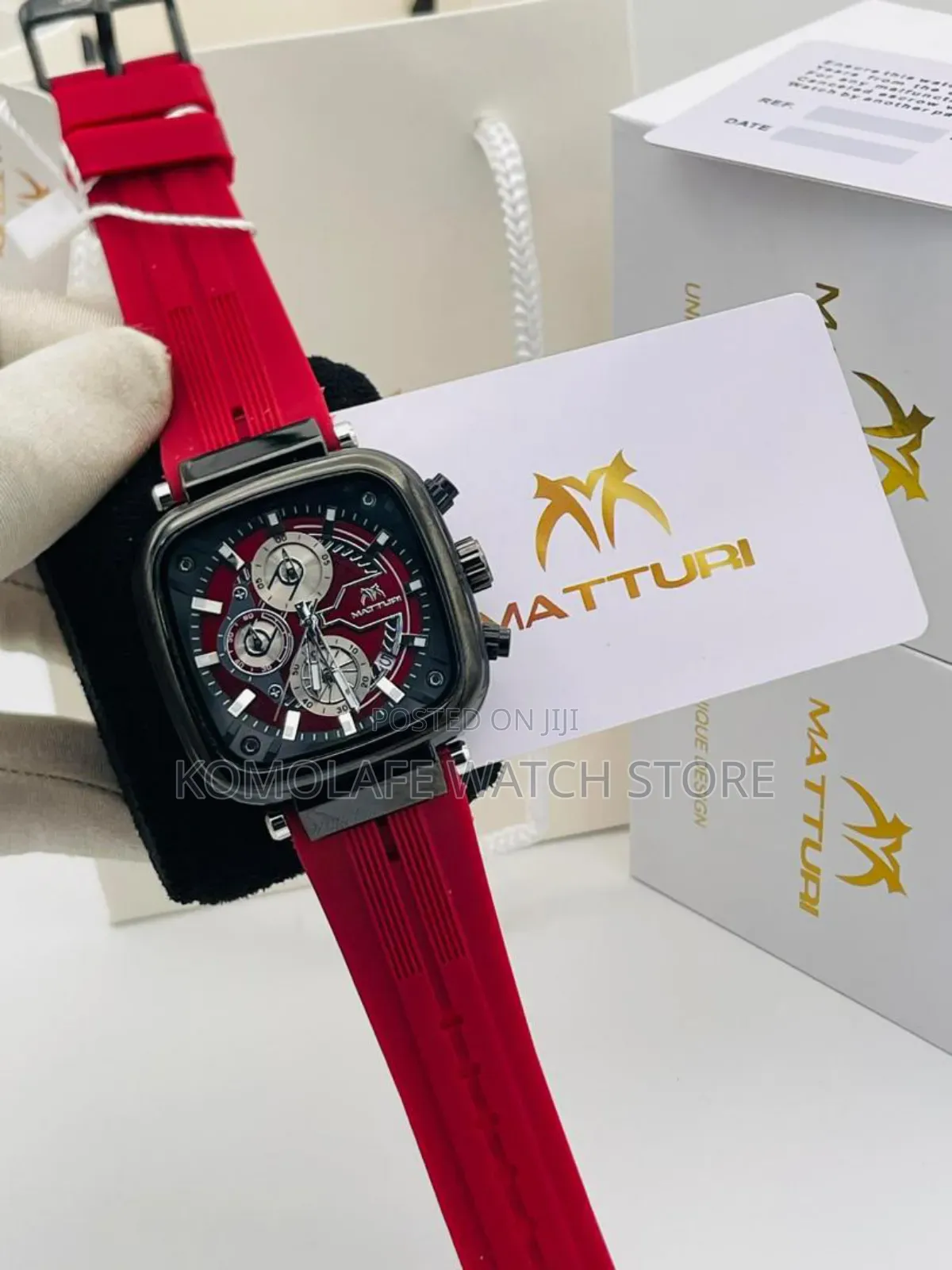 Mutturi Chronograph Rubber