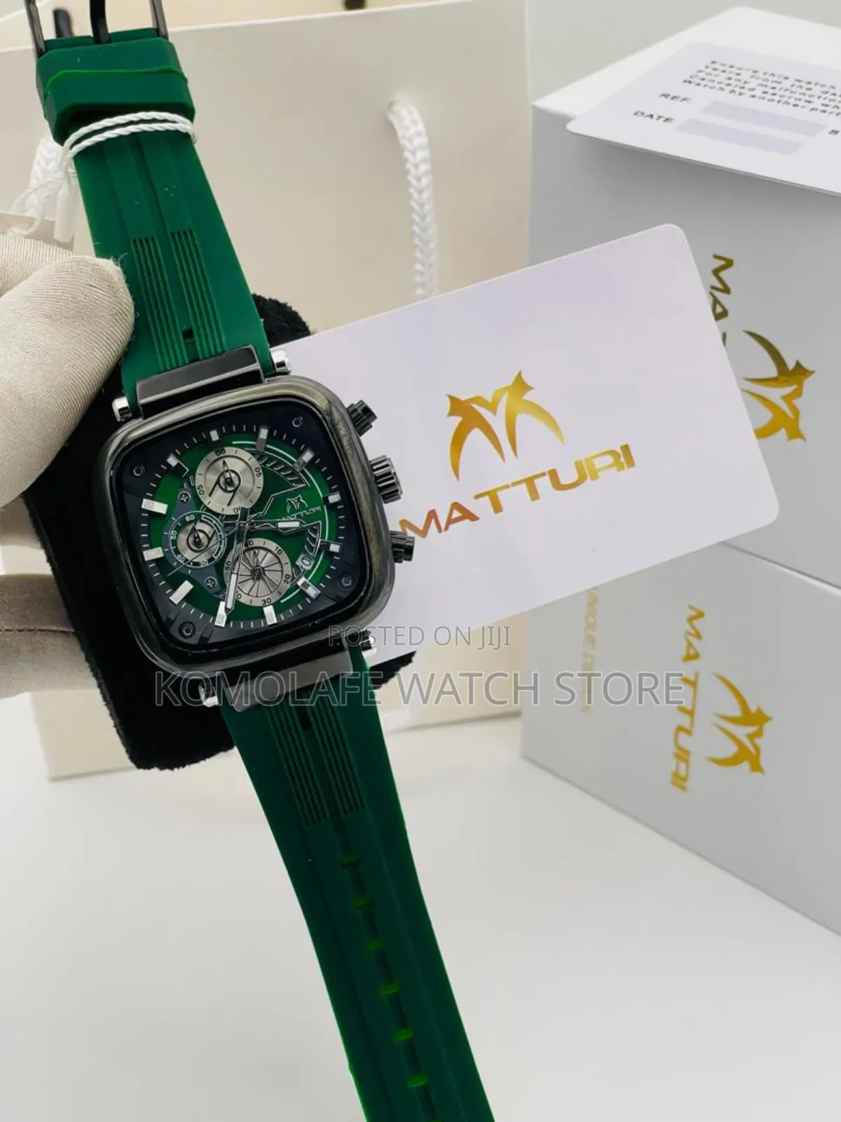 Mutturi Chronograph Rubber