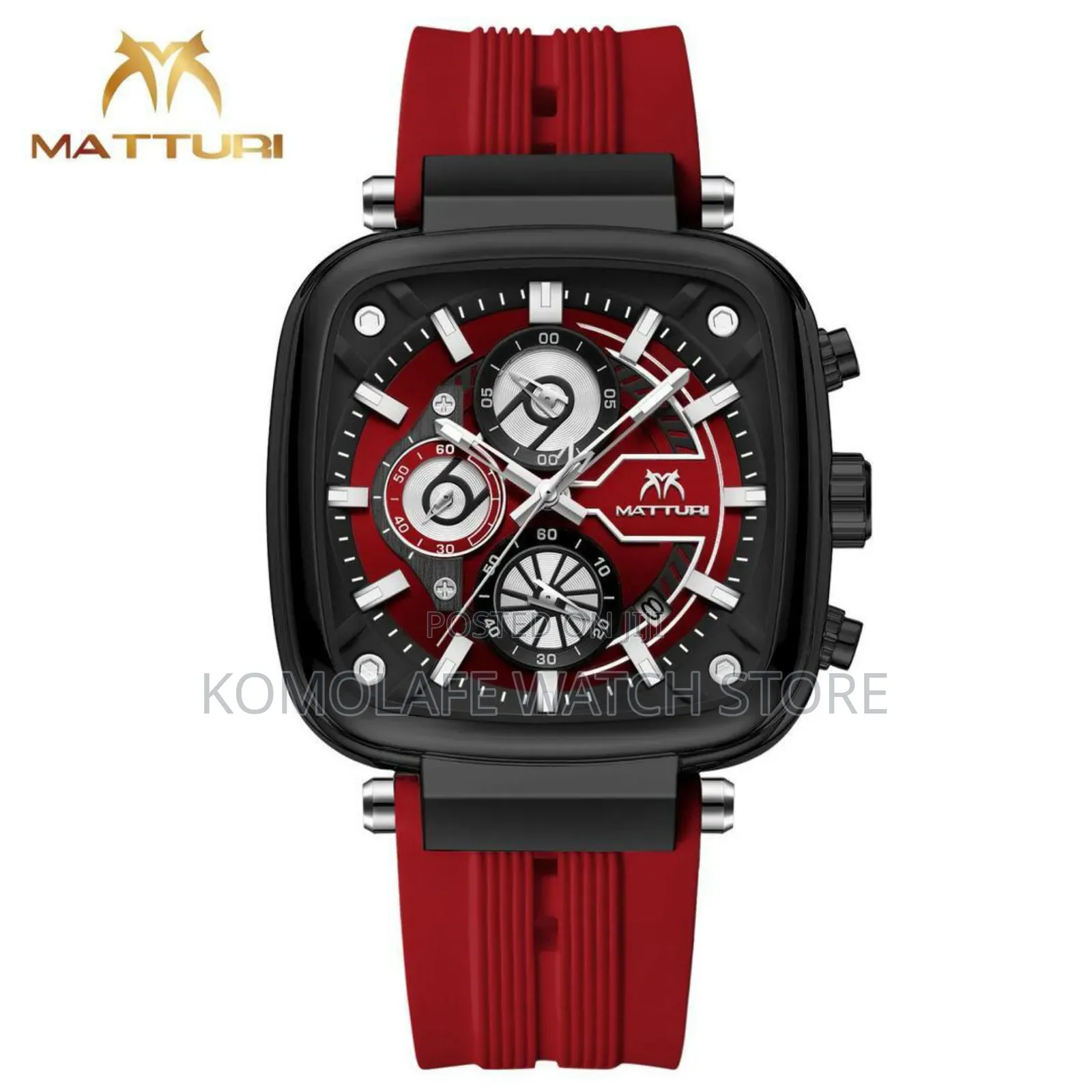 Mutturi Chronograph Rubber