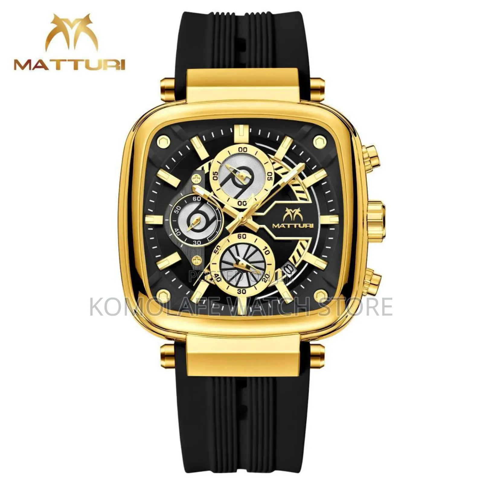 Mutturi Chronograph Rubber