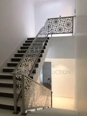 Laser Cut Hand Rail Wrought Iron
