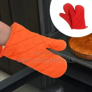 2pcs Heat Resistant Kitchen Mitts/Gloves